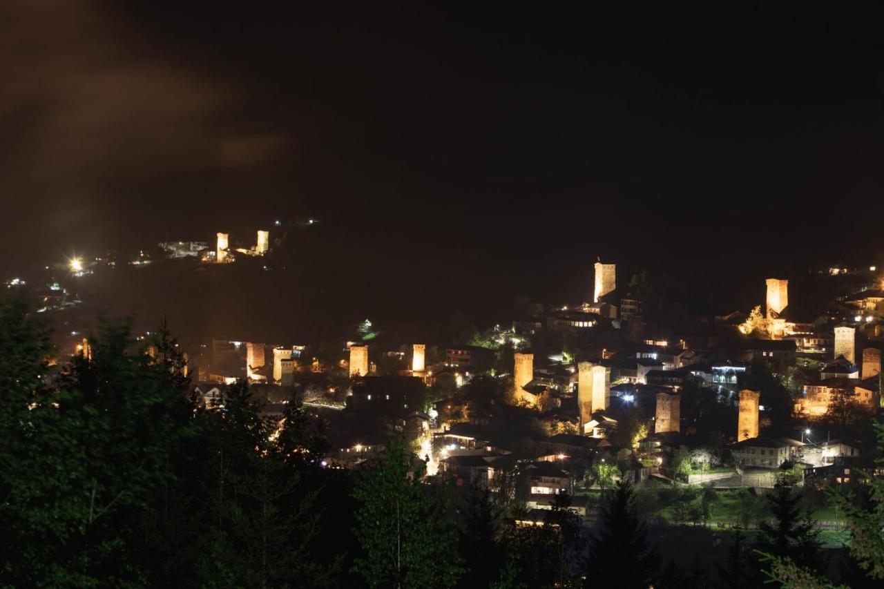 "Panorama" Kakhri Hotel Mestia Luaran gambar